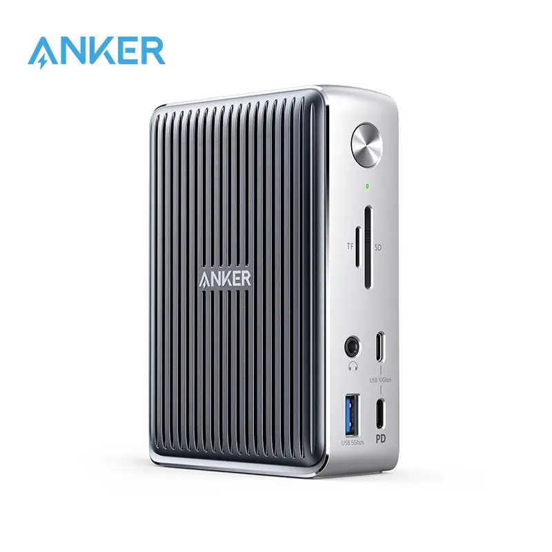 Anker 577 Thunderbolt Docking Station 13-in-1 Thunderbolt 3 for Thunderbolt Laptops 85W /14W Charging 4K Dual Display 10 Gbps
Anker 577 Thunderbolt Docking Station 13-in-1 Thunderbolt 3 for Thunderbolt Laptops 85W /14W Charging 4K Dual Display 10 Gbps