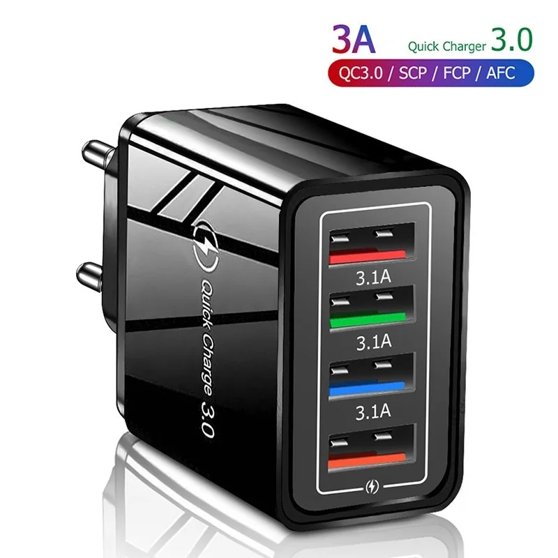 FOR Quick Charge 3.0 For iPhone Charger Wall Fast Charging For Samsung S10 S9 S8 Plug Xiaomi Mi Huawei Mobile Phone Chargers
FOR Quick Charge 3.0 For iPhone Charger Wall Fast Charging For Samsung S10 S9 S8 Plug Xiaomi Mi Huawei Mobile Phone Chargers