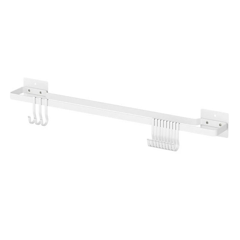 Kitchen Sliding Hooks, Hanging Rack Rail Organize Kitchen Tools With 12 Utensil Removable S Hooks For Towel, Spoon,Coats
Kitchen Sliding Hooks, Hanging Rack Rail Organize Kitchen Tools With 12 Utensil Removable S Hooks For Towel, Spoon,Coats