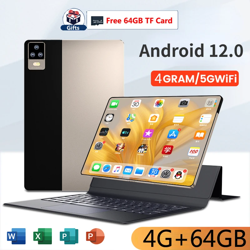 2024 New 10.1 Inch Android 12.0 Tablet 4G +64GB+Free 64GB TF Card Tablets Dual SIM Card 4G Call Phone Tablet PC Free Gifts
2024 New 10.1 Inch Android 12.0 Tablet 4G +64GB+Free 64GB TF Card Tablets Dual SIM Card 4G Call Phone Tablet PC Free Gifts