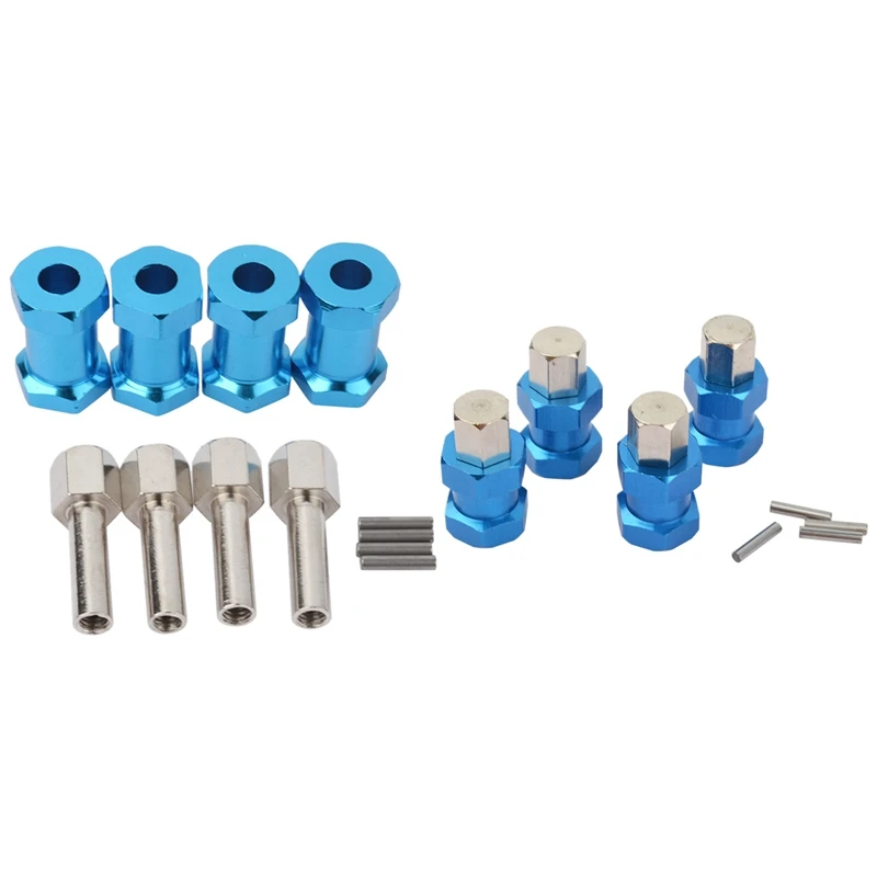 8Pcs Aluminum RC Car 12Mm Hex Wheel Hub Drive Adaptor Extension Combiner Coupler ,Blue 20Mm & 15Mm
8Pcs Aluminum RC Car 12Mm Hex Wheel Hub Drive Adaptor Extension Combiner Coupler ,Blue 20Mm & 15Mm
