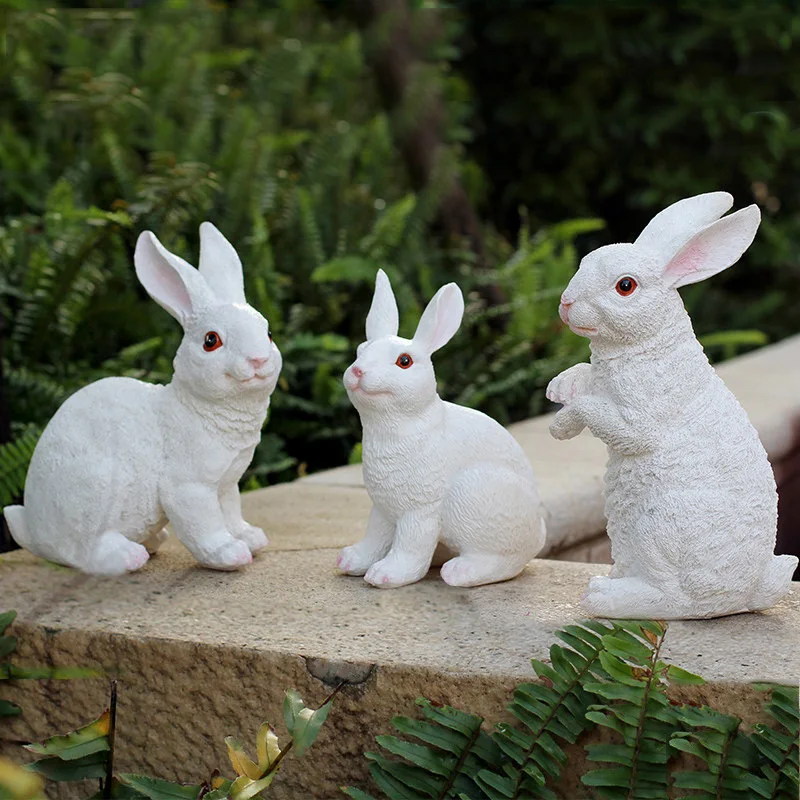 Уличное Садоводство, Имитация животных, украшения из смолы, белый кролик, скульптура, ремесла, фигурки для двора, парка, декор для сада, балко...
Уличное Садоводство, Имитация животных, украшения из смолы, белый кролик, скульптура, ремесла, фигурки для двора, парка, декор для сада, балко...
