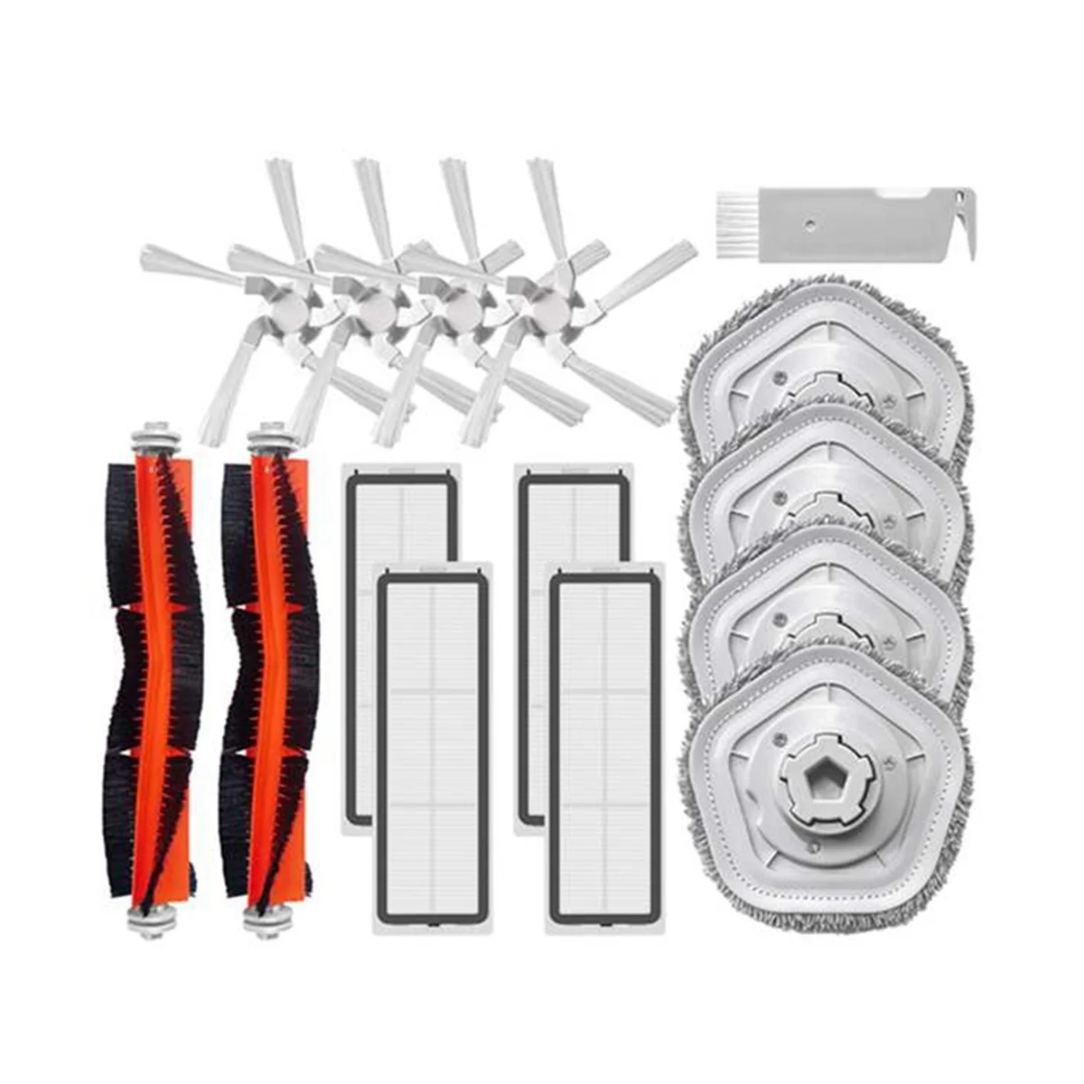 Самоочищающаяся основная щетка для робота-пылесоса Bot W10 W10 Pro, боковая щетка, HEPA фильтр, насадки для швабры
Самоочищающаяся основная щетка для робота-пылесоса Bot W10 W10 Pro, боковая щетка, HEPA фильтр, насадки для швабры