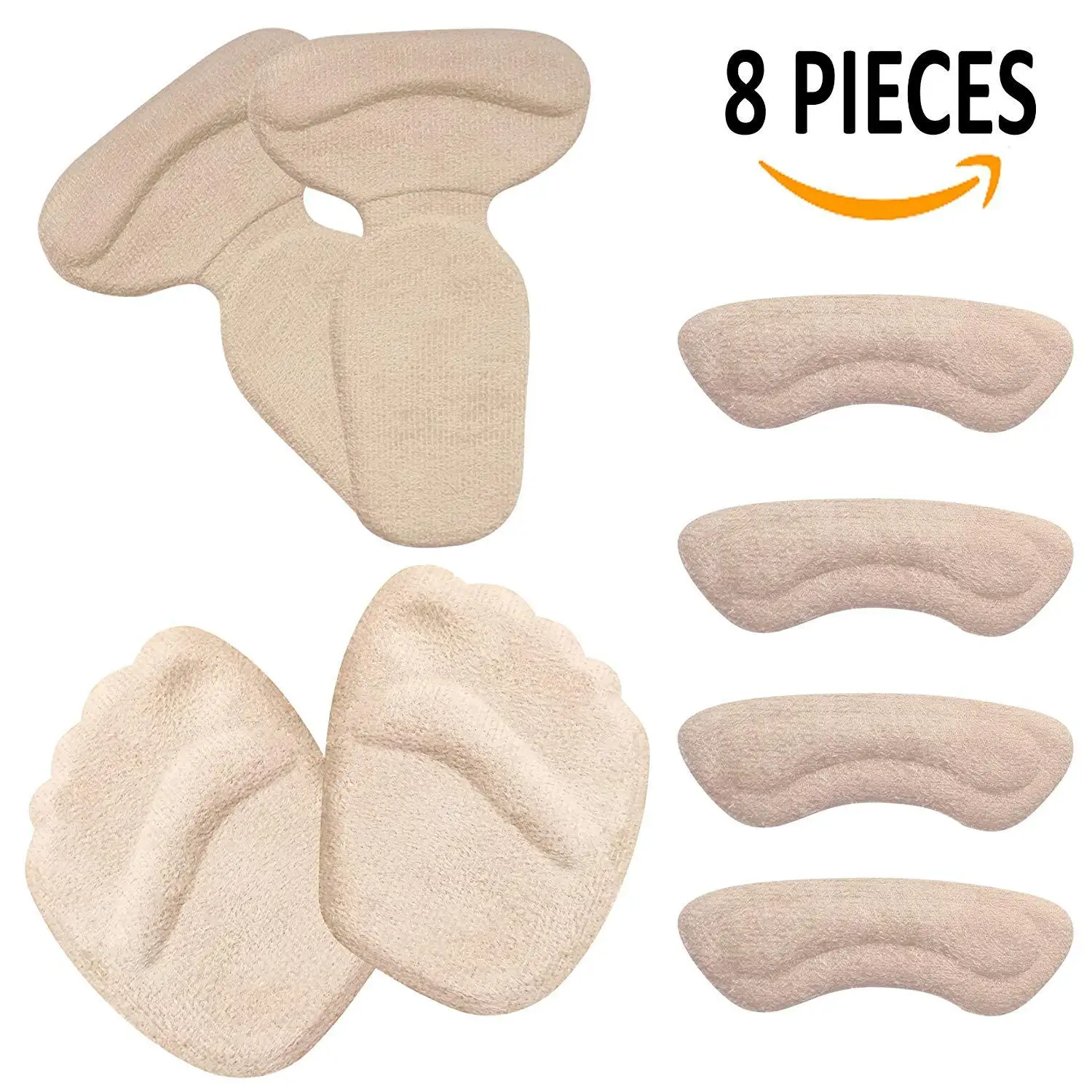 Women Insoles For Shoes High Heel Pad Adjust Size Adhesive Heels Pads Liner Grips Protector Sticker Pain Relief Foot Care Insert
Women Insoles For Shoes High Heel Pad Adjust Size Adhesive Heels Pads Liner Grips Protector Sticker Pain Relief Foot Care Insert