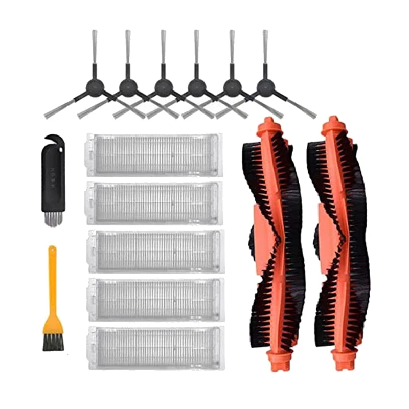 Replacement Roller Side Brush HEPA Filter Parts For Xiaomi Vacuum-Mop Robot Vacuum Cleaner STYJ02YM Vacuum Accessories
Replacement Roller Side Brush HEPA Filter Parts For Xiaomi Vacuum-Mop Robot Vacuum Cleaner STYJ02YM Vacuum Accessories