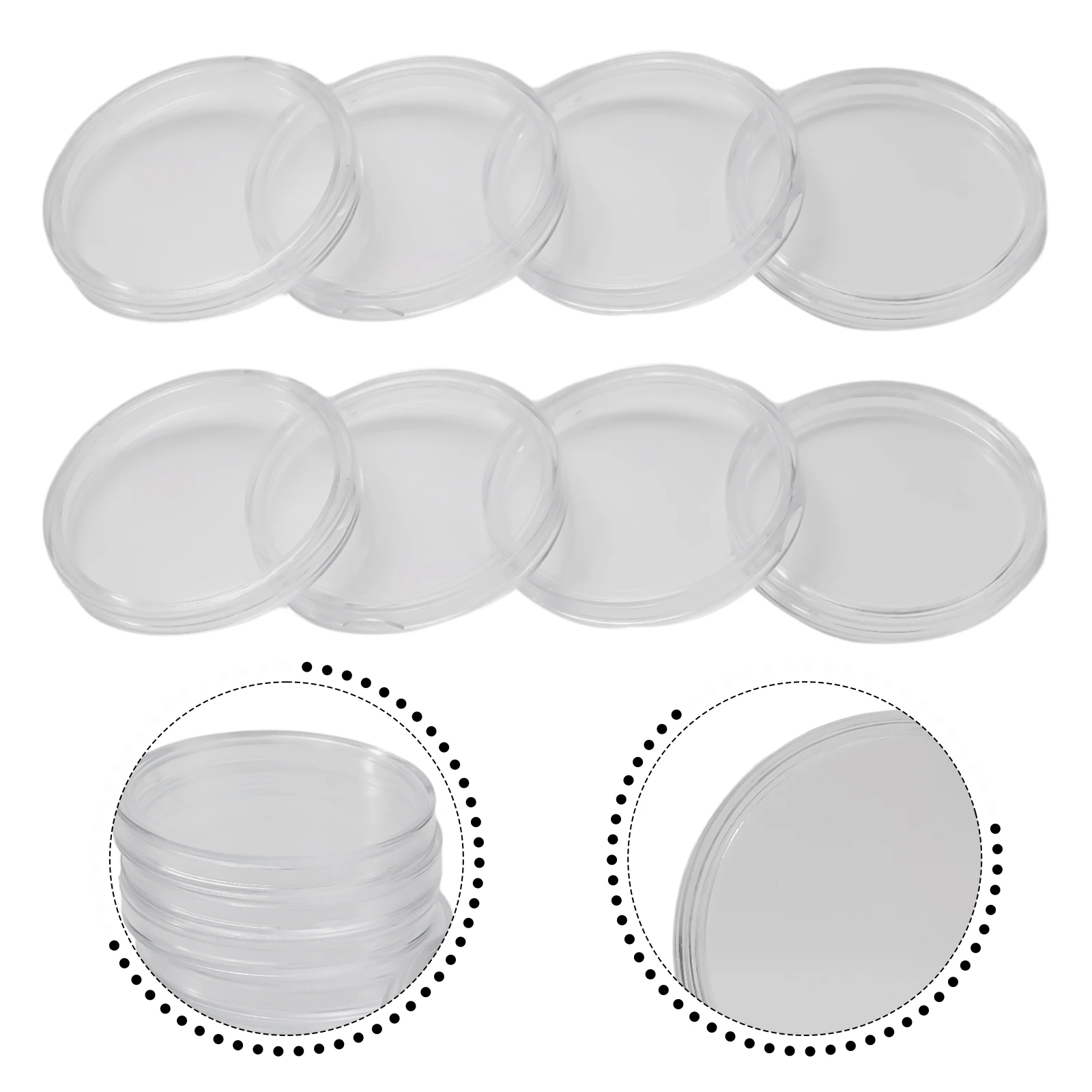 Home Storage Organizer Coin Capsules 39mm Coin Collection Coin Storage Box Rimless Transparent Coin Capsules Display Holder
Home Storage Organizer Coin Capsules 39mm Coin Collection Coin Storage Box Rimless Transparent Coin Capsules Display Holder
