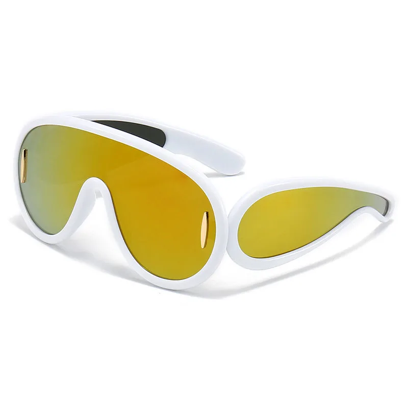 Fashion Men's Sunglasses Women Sun Glasses Women Shade Male Driving Accessories Eyewear Connected large frame glasses UV400
Fashion Men's Sunglasses Women Sun Glasses Women Shade Male Driving Accessories Eyewear Connected large frame glasses UV400