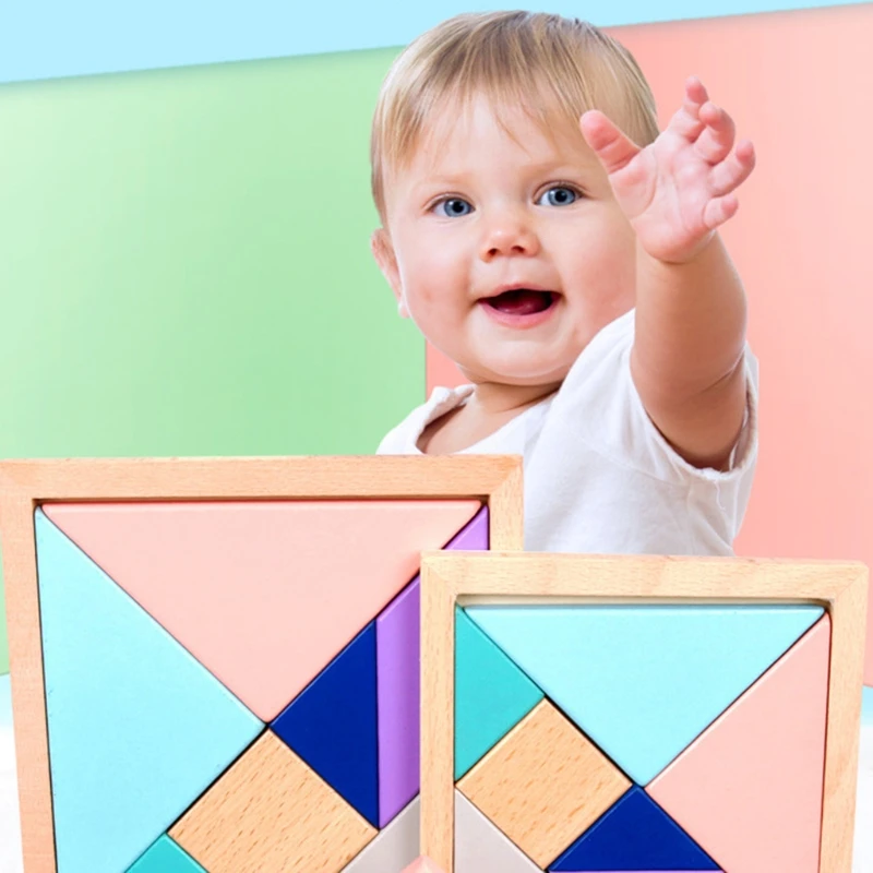 Wooden Tangram Puzzle Box Early Learning Jigsaw Montessori Education Playset Interactive Sorting Game for Kids Preschool
Wooden Tangram Puzzle Box Early Learning Jigsaw Montessori Education Playset Interactive Sorting Game for Kids Preschool