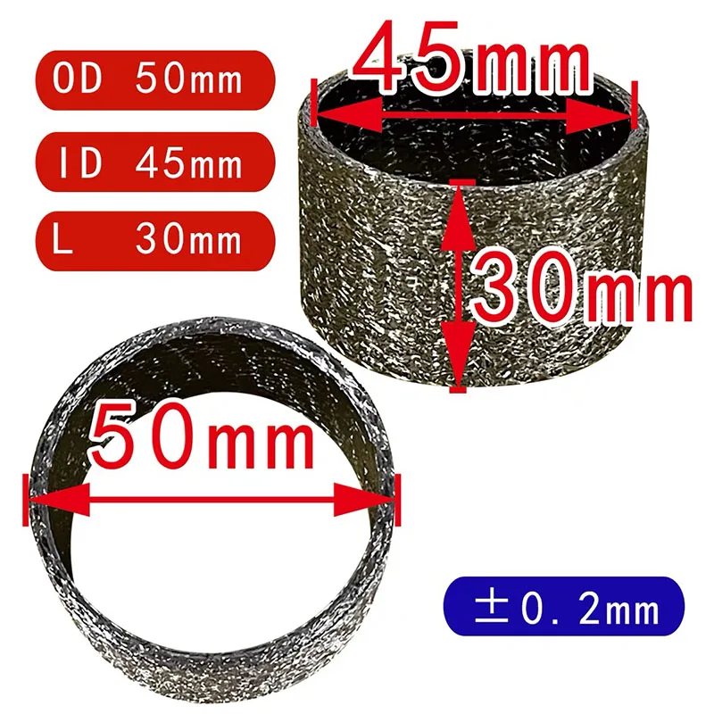 Graphite sealing gasket ring middle connection exhaust pipe sound-absorbing device for motorcycles and sports cars
Graphite sealing gasket ring middle connection exhaust pipe sound-absorbing device for motorcycles and sports cars