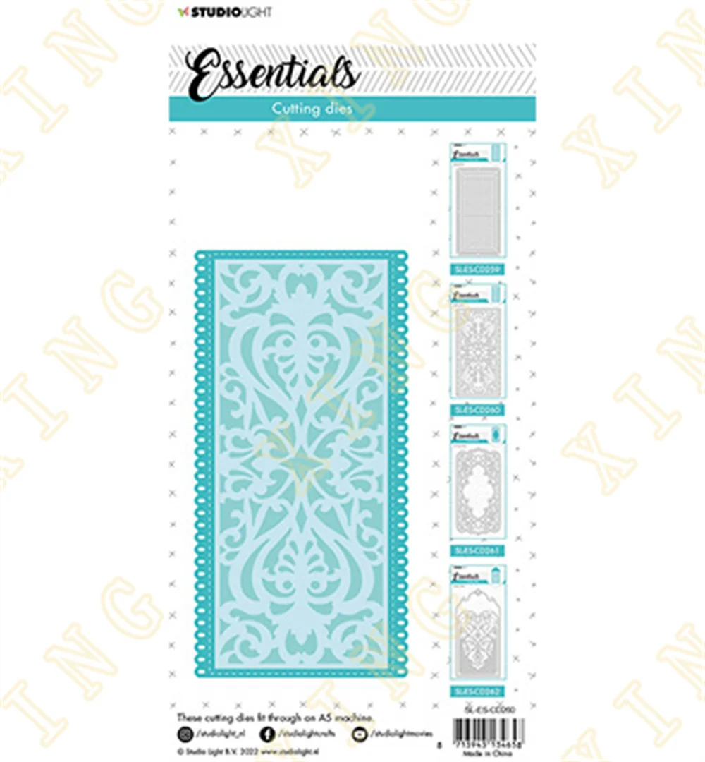 2022 New Metal Cutting Dies Scrapbook Diary Decoration Stencil Embossing Template Diy Greeting Card Handmade Detailed Slimline
2022 New Metal Cutting Dies Scrapbook Diary Decoration Stencil Embossing Template Diy Greeting Card Handmade Detailed Slimline