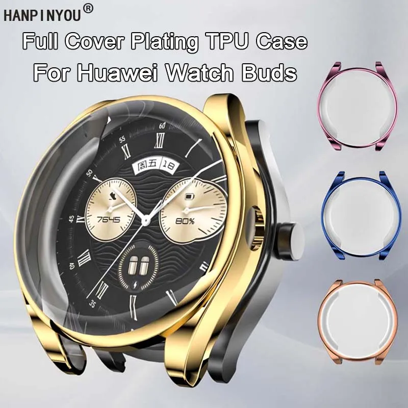 Мягкий силиконовый чехол из ТПУ с полным покрытием для часов Huawei Watch Buds, защитная пленка для запястья SmartBand
Мягкий силиконовый чехол из ТПУ с полным покрытием для часов Huawei Watch Buds, защитная пленка для запястья SmartBand