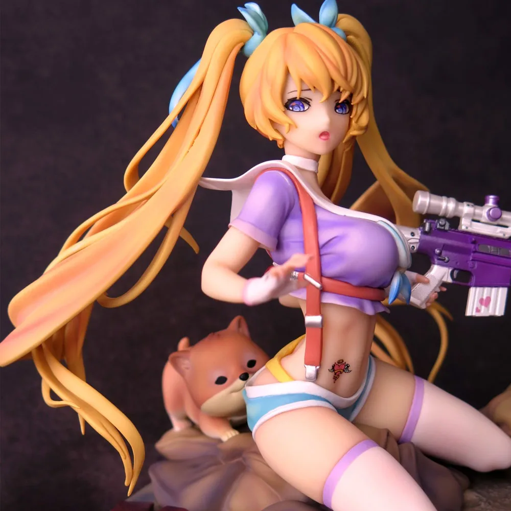 

Cute Anime Girl Figure After-school Arena Second Shoot All Rounder Builseye Orcus 1/7 Anime Girl Figure