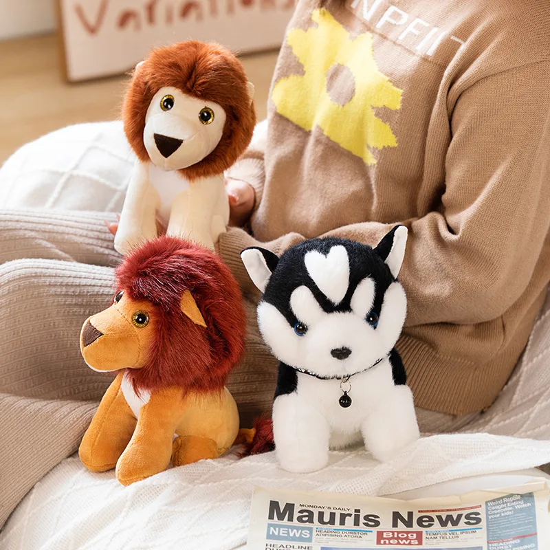 1pc 20cm New Lion Plush Toys Cartoon Filled Soft Husky Dolls Children Christmas Gifts Home Decorative Toys Wholesale
1pc 20cm New Lion Plush Toys Cartoon Filled Soft Husky Dolls Children Christmas Gifts Home Decorative Toys Wholesale