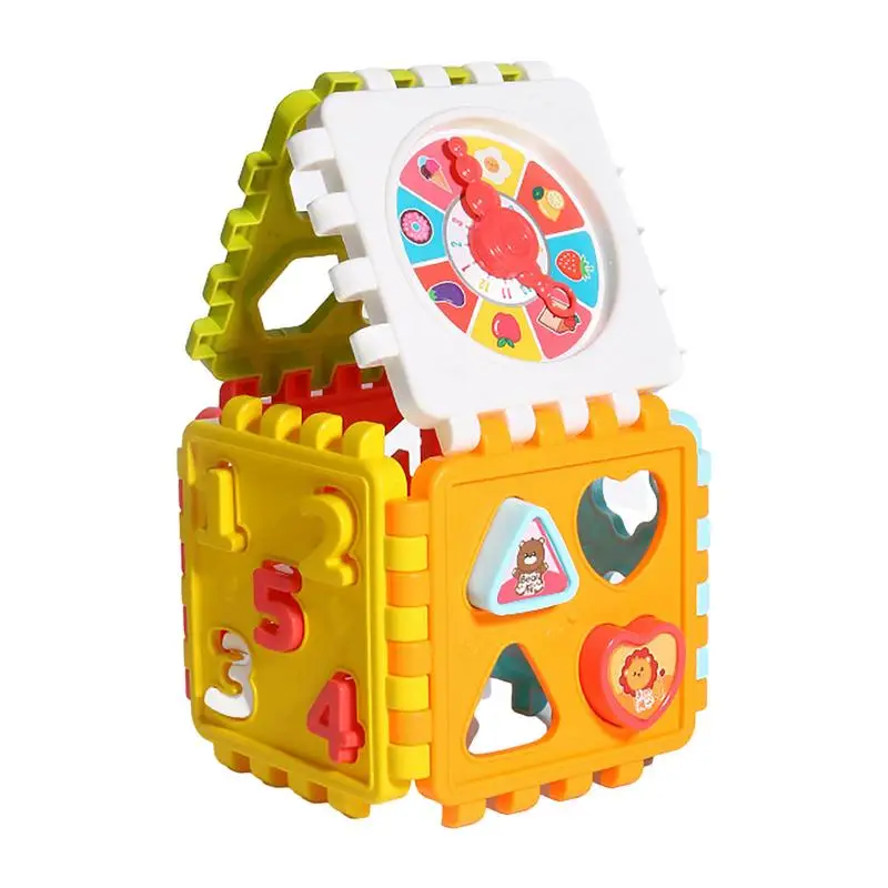 Play Cube Activity Center Baby Activity Cube Toys Montessori Shape Sorting Toddler Early Learning Educational Infant Number
Play Cube Activity Center Baby Activity Cube Toys Montessori Shape Sorting Toddler Early Learning Educational Infant Number