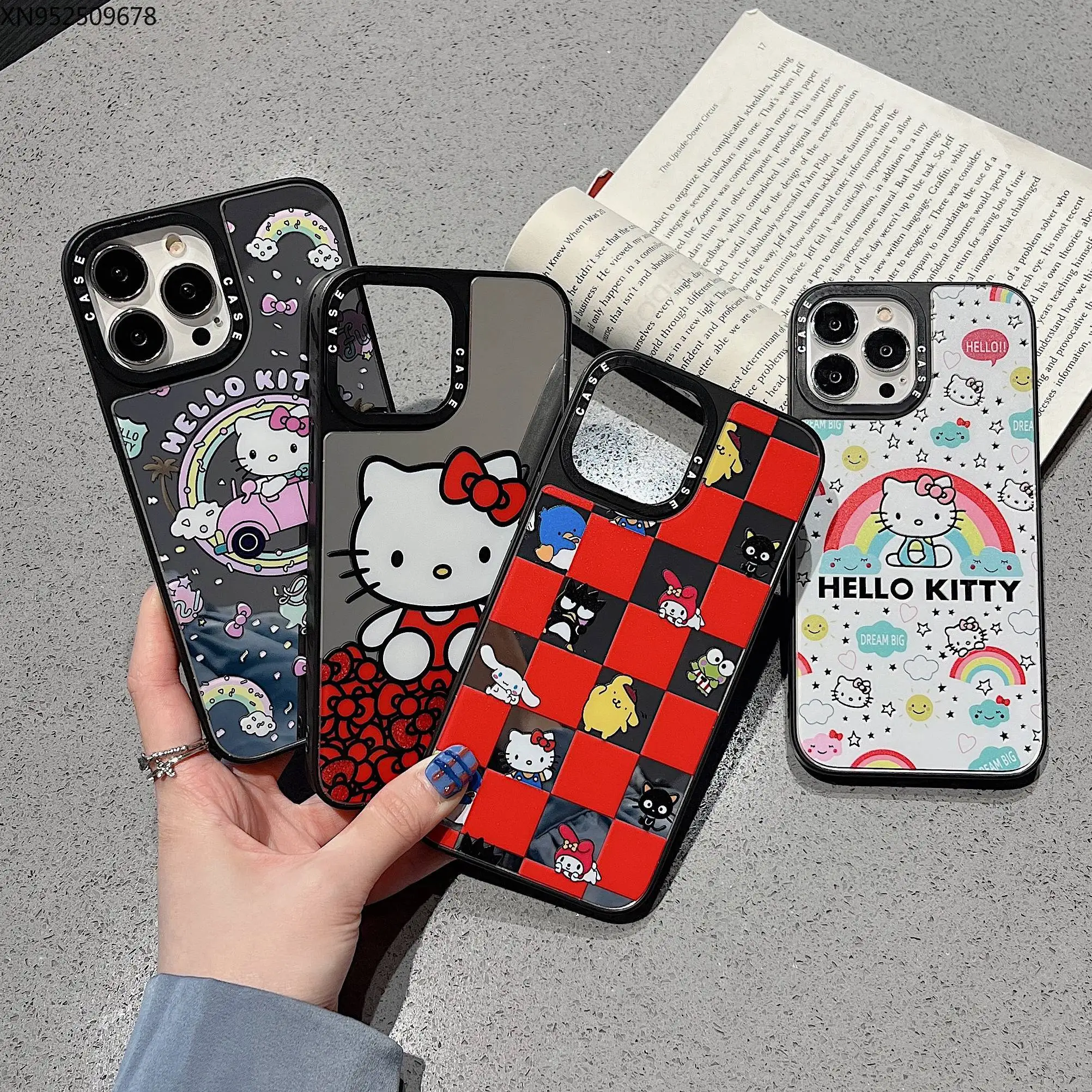 Hello Kitty Mirror Girl Case for iPhone 13 12 mini 11 Pro X XR XS MAX 7 8 6 Plus Case
Hello Kitty Mirror Girl Case for iPhone 13 12 mini 11 Pro X XR XS MAX 7 8 6 Plus Case