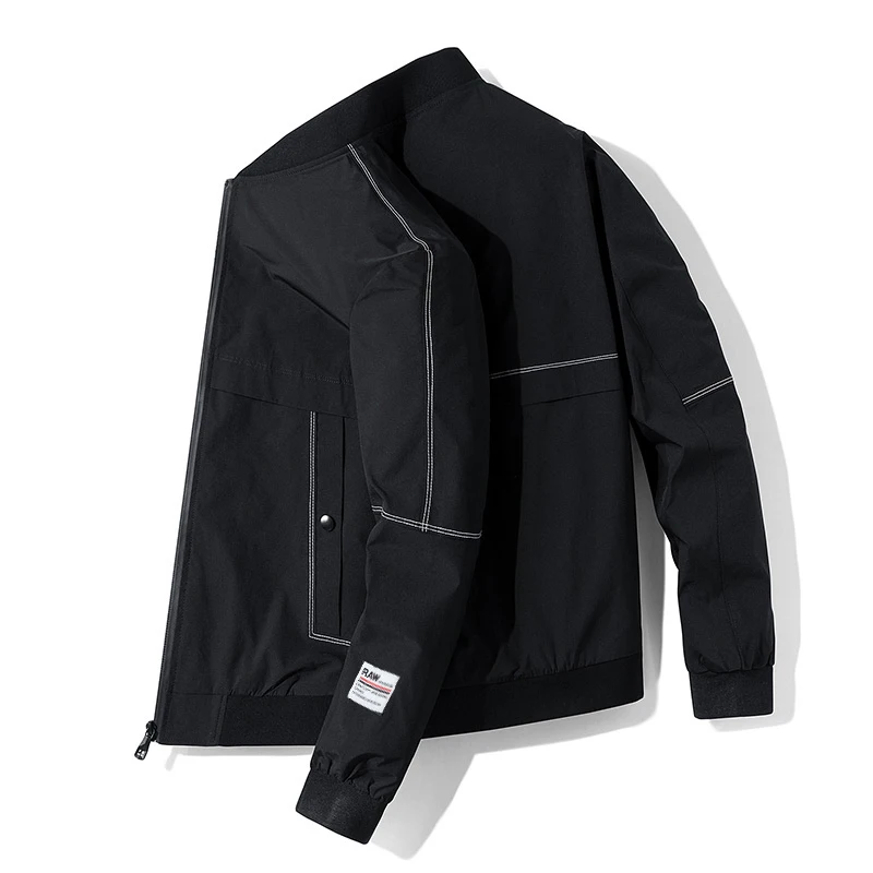 Baseball Bomber Cargo Jackets Men's Spring Autumn Casual Windbreaker Coats Youth Handsome Tops Simple Korean Trench Men Clothing
Baseball Bomber Cargo Jackets Men's Spring Autumn Casual Windbreaker Coats Youth Handsome Tops Simple Korean Trench Men Clothing