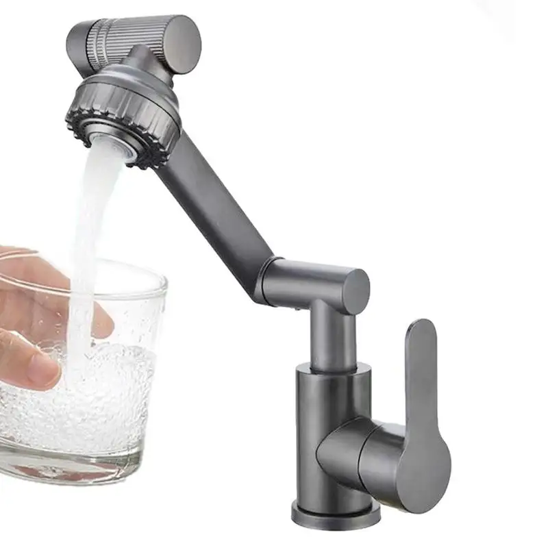 Universal Rotation Faucet Stainless Steel Sink Faucet Extender Water Extender Sink Faucet Head Sink Extension Faucet 1080 Degree
Universal Rotation Faucet Stainless Steel Sink Faucet Extender Water Extender Sink Faucet Head Sink Extension Faucet 1080 Degree