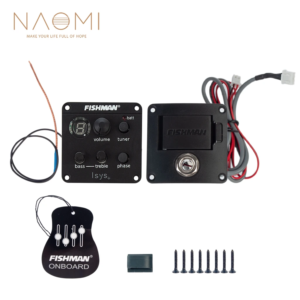 NAOMI Fishman ISYS + EQ Acoustic Guitar Pick-Up Clip on Sound Hole Pick Up Onboard Preamps EQ Tuner
NAOMI Fishman ISYS + EQ Acoustic Guitar Pick-Up Clip on Sound Hole Pick Up Onboard Preamps EQ Tuner