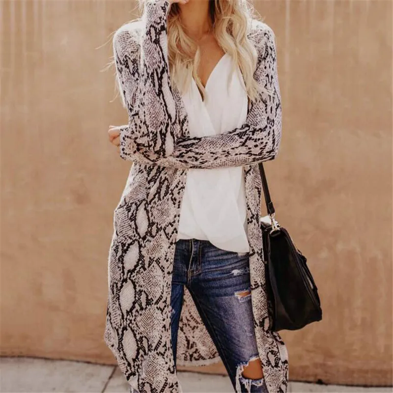 Vintage Cardigan Women Tops Loose Leopard Printed Coat Casual Beach Cover Up Coat
Vintage Cardigan Women Tops Loose Leopard Printed Coat Casual Beach Cover Up Coat