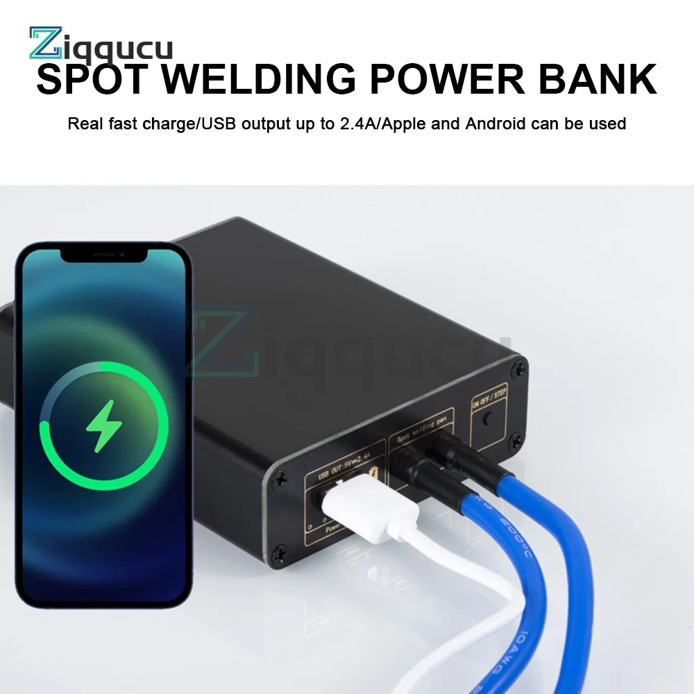 DIY Mini Spot Welder Rechargeable Treasure Portable Handheld Spot Welding Machine Fast Charge Lithium Battery with Spot Welding
DIY Mini Spot Welder Rechargeable Treasure Portable Handheld Spot Welding Machine Fast Charge Lithium Battery with Spot Welding