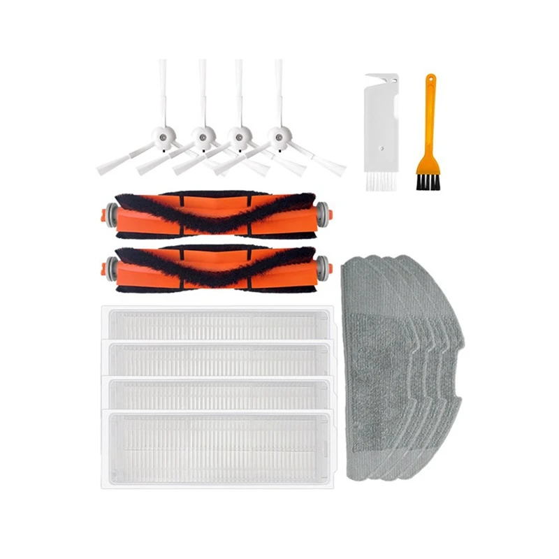 Vacuum Cleaner Replacement Filter Mop Brush Kit For Xiaomi Mi Robot Vacuum Mop 2 Lite / Mop 2 Pro / MJSTL / MJST1S
Vacuum Cleaner Replacement Filter Mop Brush Kit For Xiaomi Mi Robot Vacuum Mop 2 Lite / Mop 2 Pro / MJSTL / MJST1S