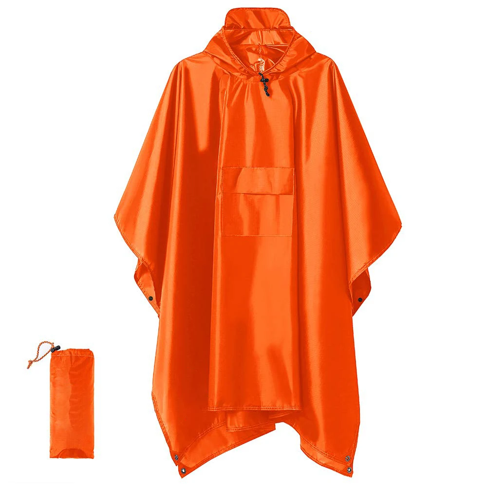 Asinse 3 In 1 Waterproof Rain Poncho with Pocket Lightweight Reusable Hiking Hooded Coat Jacket for Hiking Camping Fishing
Asinse 3 In 1 Waterproof Rain Poncho with Pocket Lightweight Reusable Hiking Hooded Coat Jacket for Hiking Camping Fishing