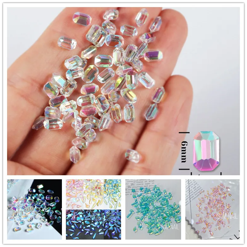 50Pcs Mix Rhinestone Crystal AB Nail Charm Luxury Nail Art Flatback Gems For Manicure Decorations Glitter Resin Nail Accessories
50Pcs Mix Rhinestone Crystal AB Nail Charm Luxury Nail Art Flatback Gems For Manicure Decorations Glitter Resin Nail Accessories