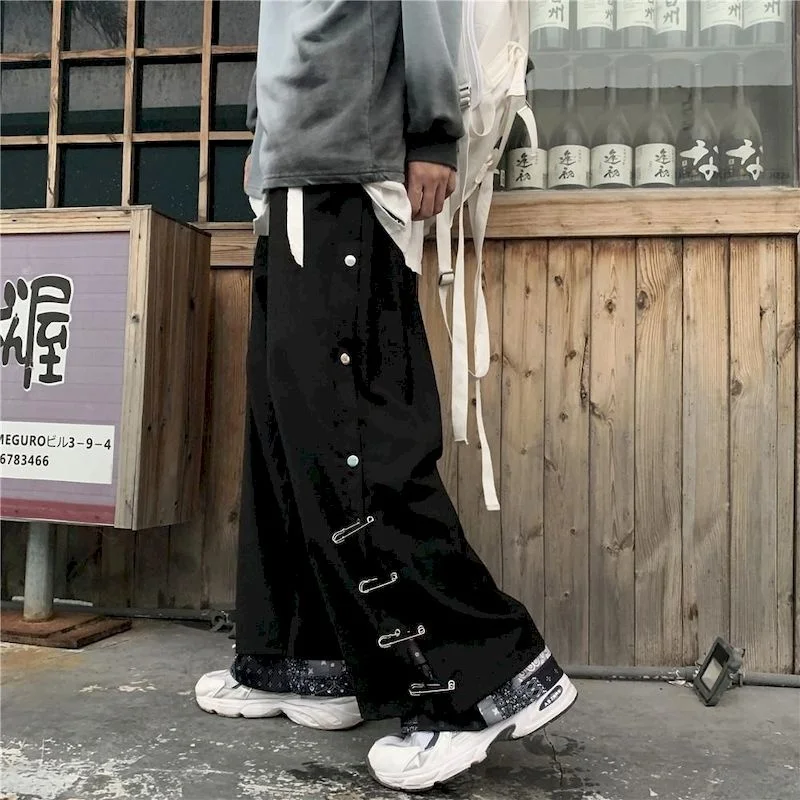 Брюки мужские/женские с широкими штанинами, в стиле хип-хоп
Брюки мужские/женские с широкими штанинами, в стиле хип-хоп