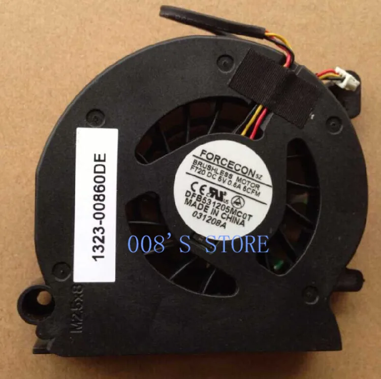 Кулер для охлаждения процессора ноутбука DELL XPS M1210 PP11S DFB531205MC0T F720 DC28A000P0L DC5V
Кулер для охлаждения процессора ноутбука DELL XPS M1210 PP11S DFB531205MC0T F720 DC28A000P0L DC5V