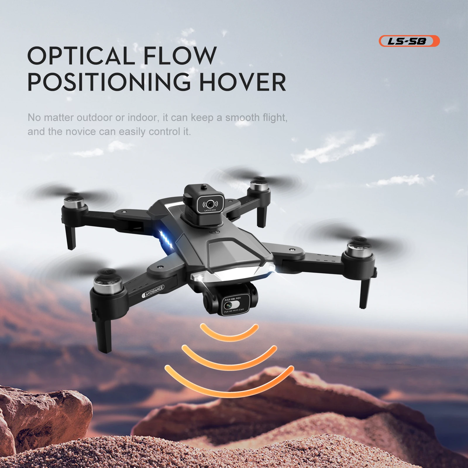 New Aerial photograph Drone GPS 4K Professional Obstacle Avoidance Camera Brushless Foldable Quadcopter RC Distance 1200M
New Aerial photograph Drone GPS 4K Professional Obstacle Avoidance Camera Brushless Foldable Quadcopter RC Distance 1200M