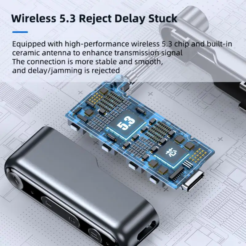 Stable Car Wireless Player Wireless Handsfree Transceiver Adapter Universal Fast Charging Wireless Audio Receiver Type-c 
Stable Car Wireless Player Wireless Handsfree Transceiver Adapter Universal Fast Charging Wireless Audio Receiver Type-c