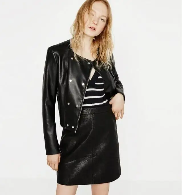 High Quality Spring Summer high waist Skrit PU faux leather women Casual Fashion skirt black zipper skirt women
High Quality Spring Summer high waist Skrit PU faux leather women Casual Fashion skirt black zipper skirt women