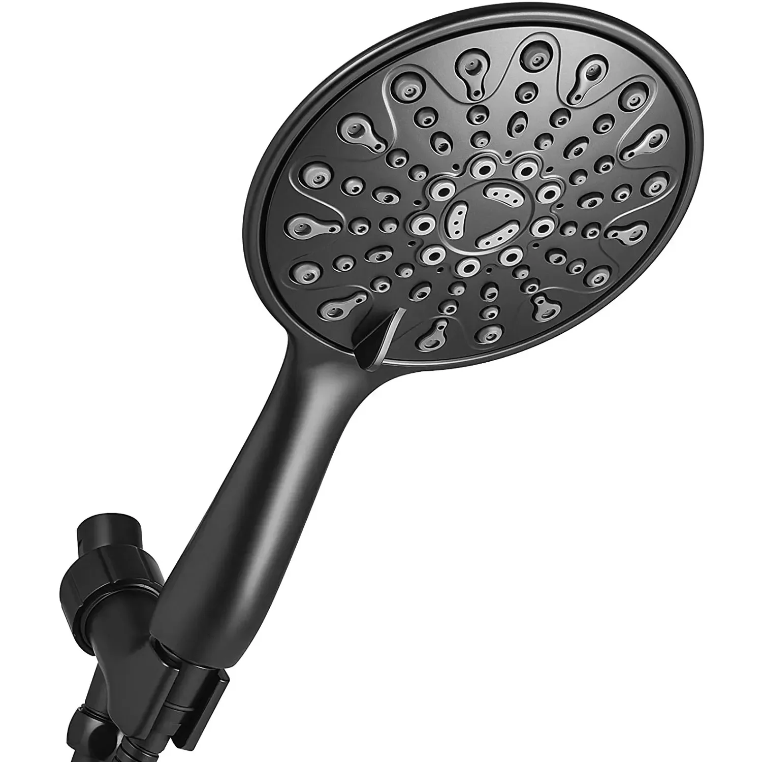 NEW IN Handheld Shower Head, 6" Chrome Face 6 Spray Setting Shower Head with High Pressure, Brass Swivel Ball Mount
NEW IN Handheld Shower Head, 6" Chrome Face 6 Spray Setting Shower Head with High Pressure, Brass Swivel Ball Mount