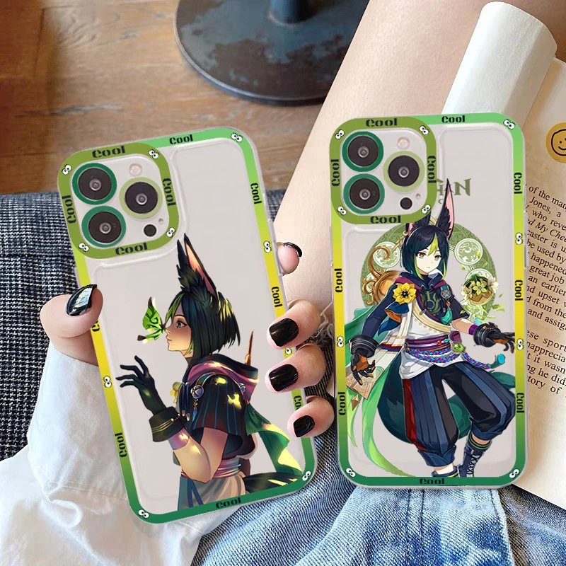Genshin Impact Tighnari Phone Case for iPhone 11 12 13 Mini Pro Max 14 Pro Max Case shell
Genshin Impact Tighnari Phone Case for iPhone 11 12 13 Mini Pro Max 14 Pro Max Case shell