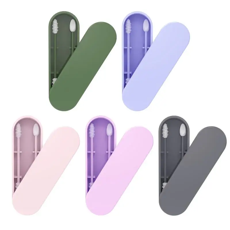 Silicone Cotton Swab Ear Cleaning Cosmetic Silicone Buds Swabs Reusable Q tips For Ears Portable Eco friendly ear cleaner
Silicone Cotton Swab Ear Cleaning Cosmetic Silicone Buds Swabs Reusable Q tips For Ears Portable Eco friendly ear cleaner