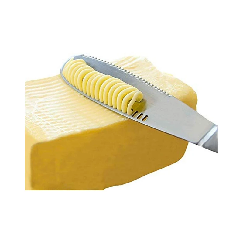 1pcs Stainless Steel Butter Spreader Knife - 3 In 1 Kitchen Gadgets Kitchen Accessories
1pcs Stainless Steel Butter Spreader Knife - 3 In 1 Kitchen Gadgets Kitchen Accessories