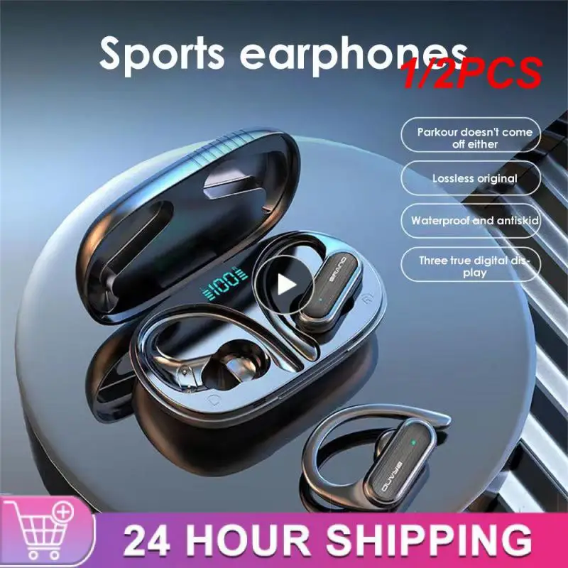 Наушники Беспроводные водонепроницаемые с шумоподавлением и микрофоном, 1/2 шт. 
Наушники Беспроводные водонепроницаемые с шумоподавлением и микрофоном, 1/2 шт.