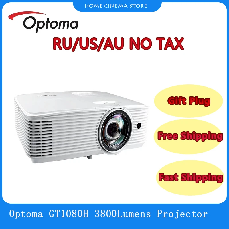 Optoma GH1080H Long Throw 3800 Lumens 1080P FHD Projector Home Ciname Office 3D HRD Beamer
Optoma GH1080H Long Throw 3800 Lumens 1080P FHD Projector Home Ciname Office 3D HRD Beamer