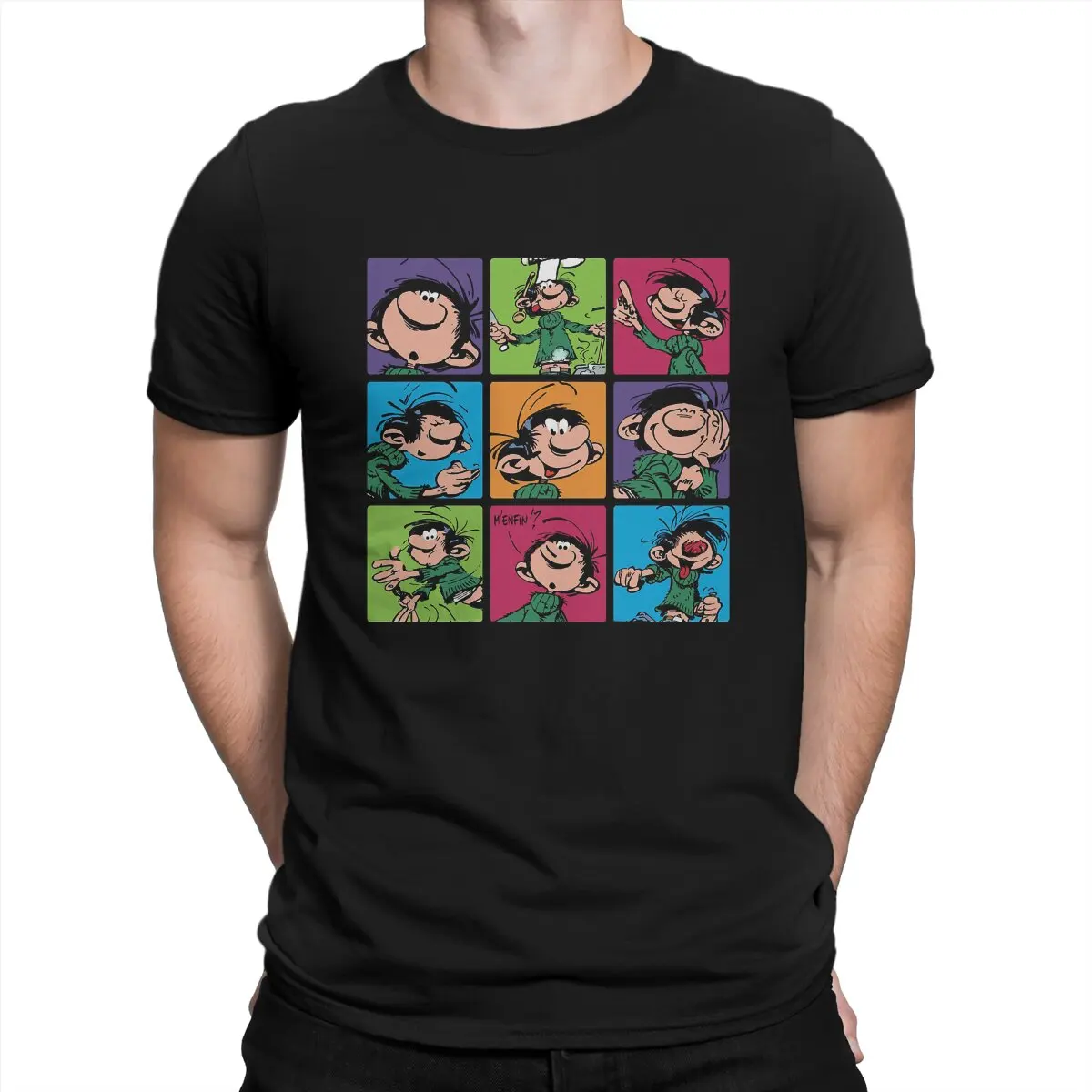 Ben Multitude Squares Men's T Shirt Gaston Lagaffe Comics Novelty Tee Shirt Short Sleeve Round Neck T-Shirts Gift Idea Tops
Ben Multitude Squares Men's T Shirt Gaston Lagaffe Comics Novelty Tee Shirt Short Sleeve Round Neck T-Shirts Gift Idea Tops