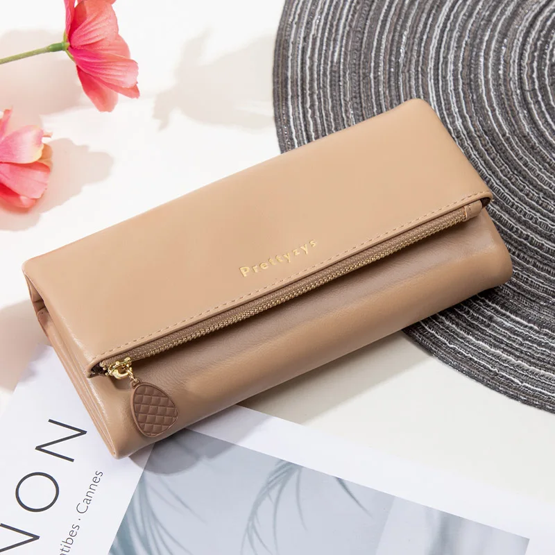 Women's Wallet Three Fold Pendant Long Wallet High Capacity Zipper Fashion PU Wallet Coin Purse Ladies Card Bag For Women
Women's Wallet Three Fold Pendant Long Wallet High Capacity Zipper Fashion PU Wallet Coin Purse Ladies Card Bag For Women