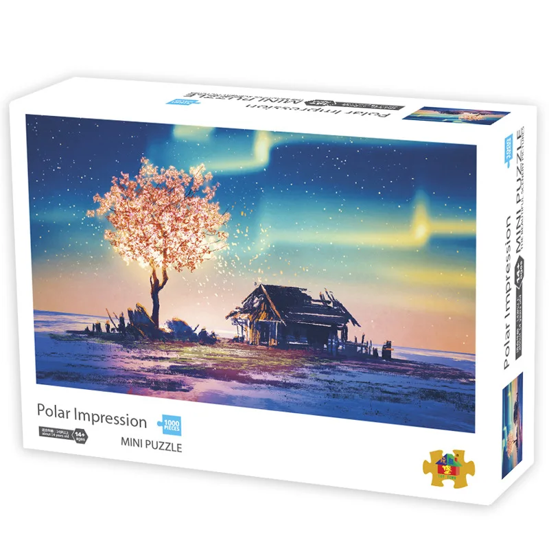 Finger Mini Puzzles For Adults 1000 Piece Fantasy Light Tree Paper Jigsaw Fidget Toy 42*30cm Artwork Game Gift Top Quality Sale
Finger Mini Puzzles For Adults 1000 Piece Fantasy Light Tree Paper Jigsaw Fidget Toy 42*30cm Artwork Game Gift Top Quality Sale