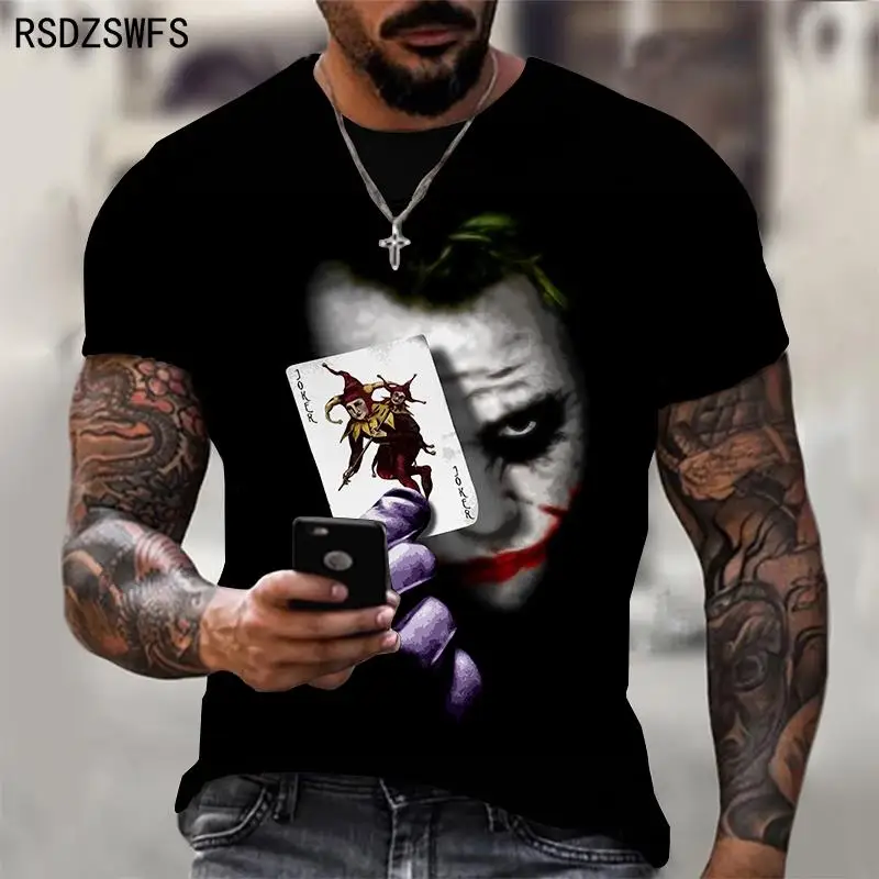 Summer T Shirt for Men Women's t-shirt Clown Face Magic 3D Casual Oversized T-shirt Short Sleeve Top Girls Clothes XXS-5XL
Summer T Shirt for Men Women's t-shirt Clown Face Magic 3D Casual Oversized T-shirt Short Sleeve Top Girls Clothes XXS-5XL