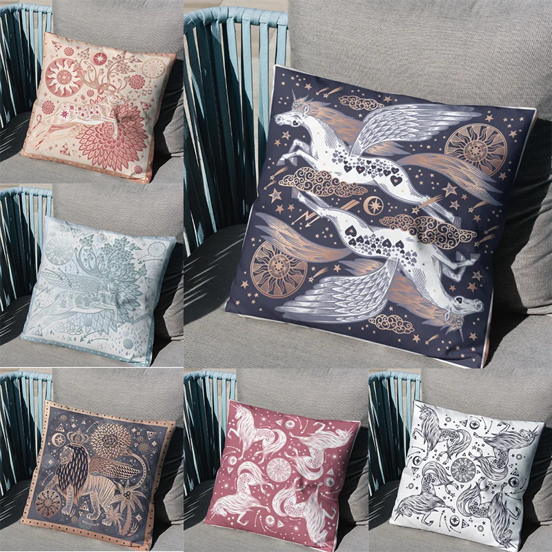 High Quality Office Seat Soft Cushion Lovely Elk Printing Pattern Washable Home Decoration Living Room Sofa Square Pillowcase
High Quality Office Seat Soft Cushion Lovely Elk Printing Pattern Washable Home Decoration Living Room Sofa Square Pillowcase
