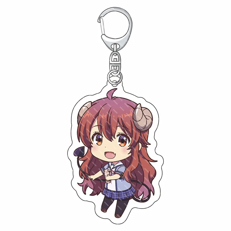 The Demon Girl Next Door Anime Key Chain Women Yoshida Yuko Chiyoda Momo Keychain Man Acrylic Key Holder Cute Pendant Accesorios
The Demon Girl Next Door Anime Key Chain Women Yoshida Yuko Chiyoda Momo Keychain Man Acrylic Key Holder Cute Pendant Accesorios