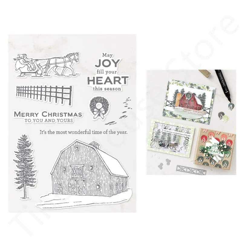 Christmas Barn Metal Cutting Dies and Stamps For DIY Album Photo Greeting Card Crafts Decoration Scrapbooking Stencils 2022 New
Christmas Barn Metal Cutting Dies and Stamps For DIY Album Photo Greeting Card Crafts Decoration Scrapbooking Stencils 2022 New