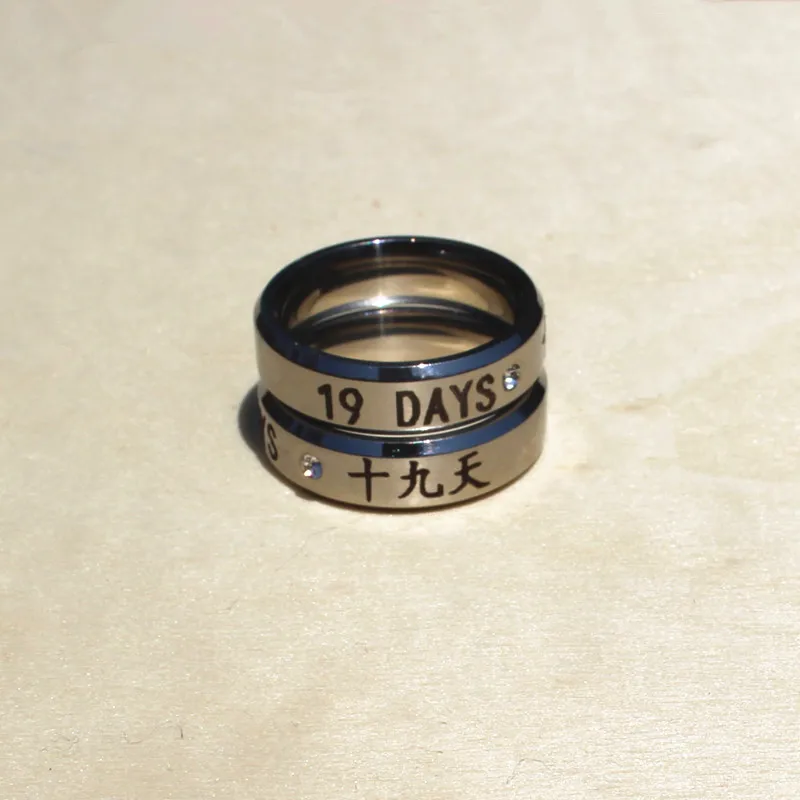 Free Shipping 1pc Anime 19 DAYS Old Xian Crystal Rings For Women Men Jewelry Stainless steel Anillos Mujer
Free Shipping 1pc Anime 19 DAYS Old Xian Crystal Rings For Women Men Jewelry Stainless steel Anillos Mujer