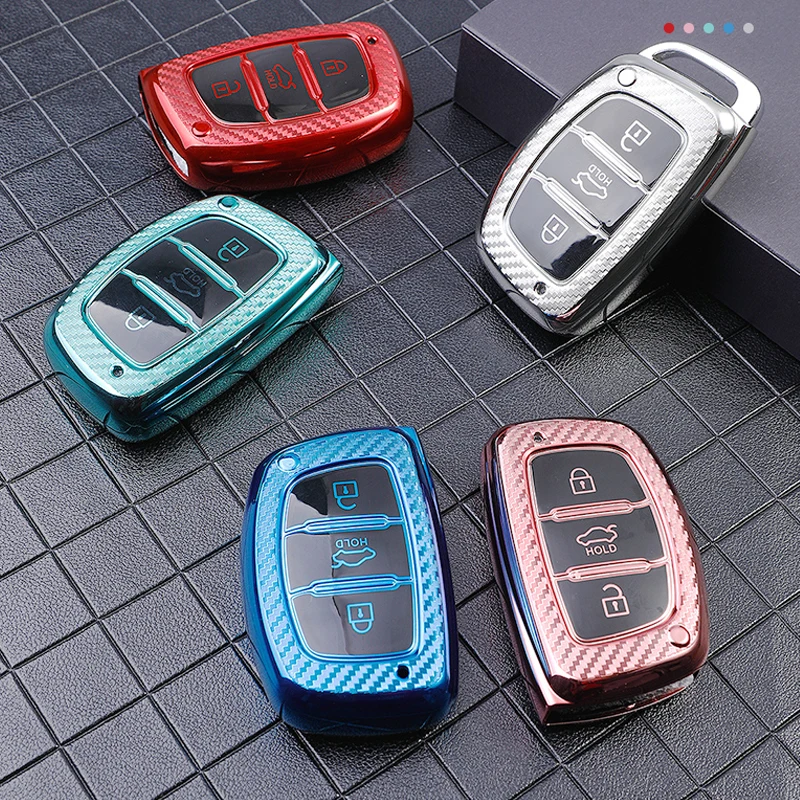 Carbon Fiber TPU Car Key Cover Case Shell 3 Buttons For Hyundai IX35 Avante Mistra ELANTRA Santa Fe Tucson Keychain Accessories
Carbon Fiber TPU Car Key Cover Case Shell 3 Buttons For Hyundai IX35 Avante Mistra ELANTRA Santa Fe Tucson Keychain Accessories