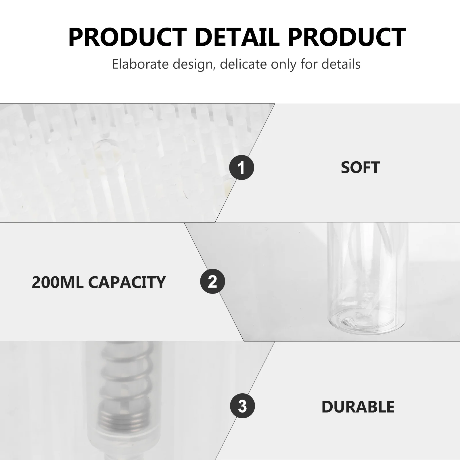 Bottlefoaming Pump Dispenser Empty Sub Bottles Container Face Washing Soap Foamer Brush Travel Clear Shampoo Concentrate Lash
Bottlefoaming Pump Dispenser Empty Sub Bottles Container Face Washing Soap Foamer Brush Travel Clear Shampoo Concentrate Lash