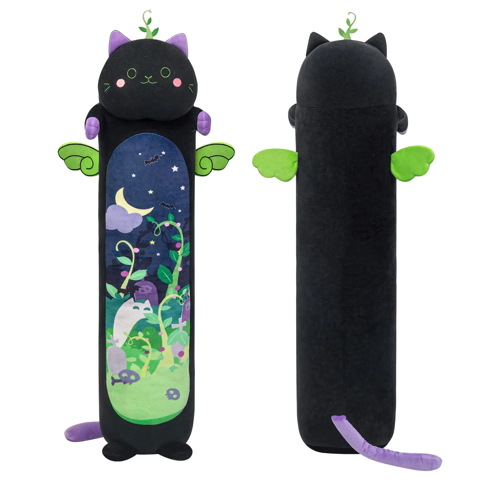 Long Cat Plush Kawaii Body Pillow 20inch Cute Black Cat Stuffed Animals Soft Plushies Kitten Plush Throw Pillow Doll Big Plush T
Long Cat Plush Kawaii Body Pillow 20inch Cute Black Cat Stuffed Animals Soft Plushies Kitten Plush Throw Pillow Doll Big Plush T