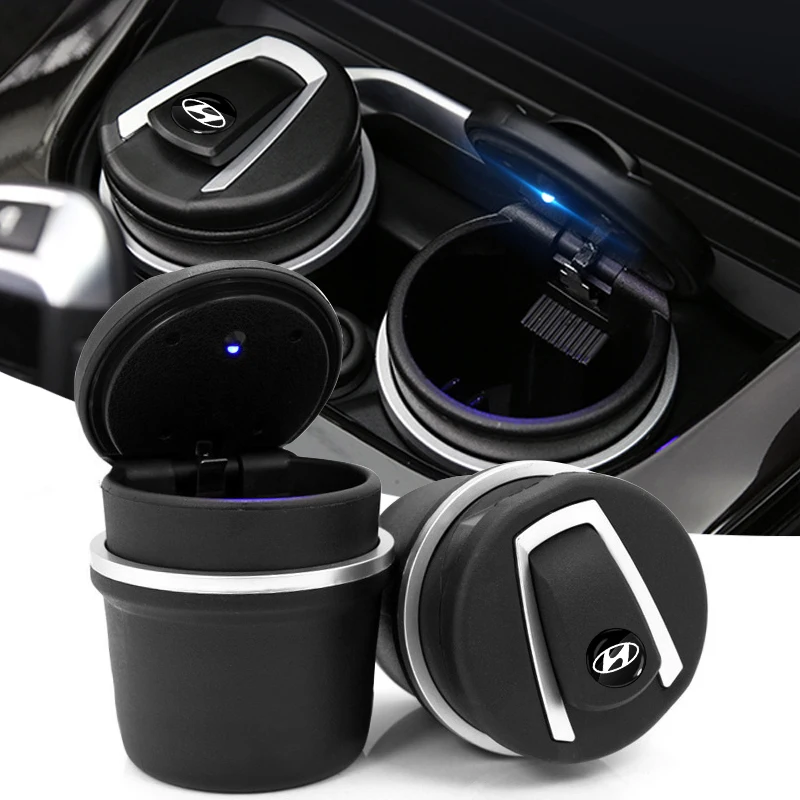 1pcs Portable Car Ashtray LED Light Smokeless Auto Ashtray For Hyundai Santa Fe Sonata Solaris Azera Creta I30 Ix25 Tucson IX35
1pcs Portable Car Ashtray LED Light Smokeless Auto Ashtray For Hyundai Santa Fe Sonata Solaris Azera Creta I30 Ix25 Tucson IX35
